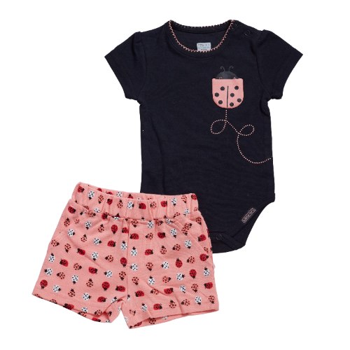 חליפת בגד גוף חיפושית שחור