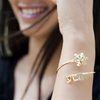 צמיד קשיח פתית שלג