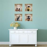 רביעיית נישות אבנים דגם 414S