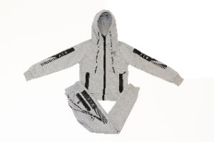 חליפת פוטר כותנה הדפס SB בנים