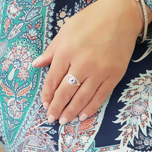 טבעת עין כחולה