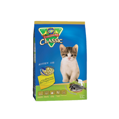 קלאסיק חתול גורים 1.5 ק"ג