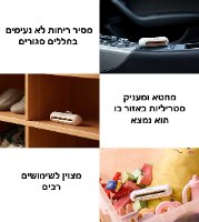 מטהר ומחטא אוויר למקרר- foodiAir