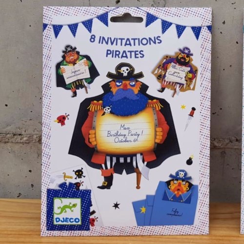 הזמנות יום הולדת X8 - פיראטים