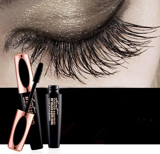 מסקרה 4D - בשילוב סיבי משי