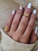 טבעת זהב טל