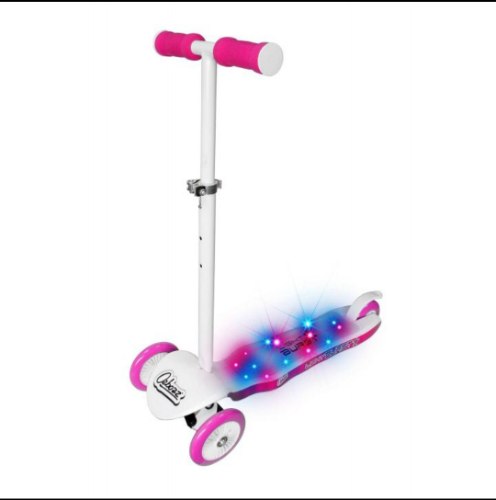 קורקינט אורות ורוד