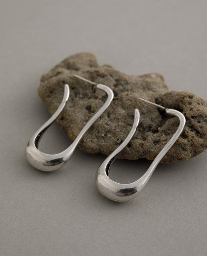 עגילי DANON - רוקה (כסף)