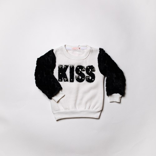 קפוצון פוטר מעוצב לבן בנות