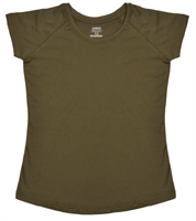 חולצת בייסיק חלקה בנות