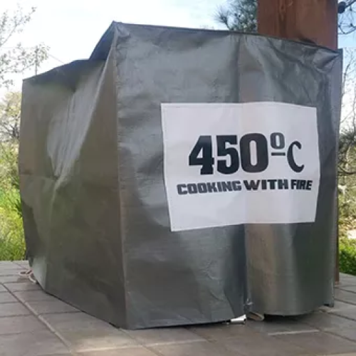 כיסוי מברזנט לטאבון Gozney Roccbox