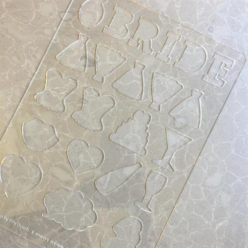 לוח רווקות צנוע - ליצירה בשוקולד