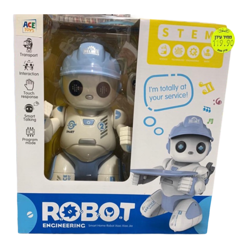 רובוט חכם מדבר