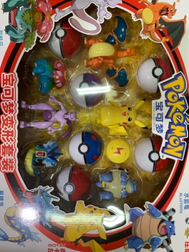 ערכת בייציפ ודמויות פוקימון