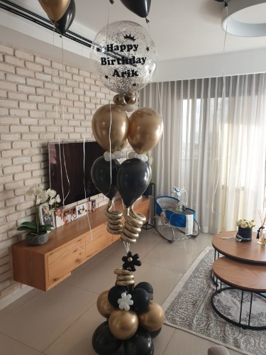 מעמד בלונים מושלם - עם הקדשה