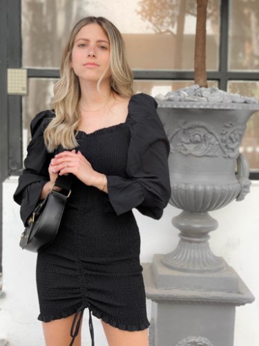 שמלת שרוולים FAVOLA