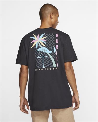 HURLEY MINGOS T-SHIRT - BLACK