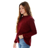 קפוצ'ון זיג זג נשים