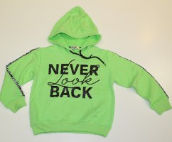 קפוצ'ון יוניסקס NEVER BACK ירוק