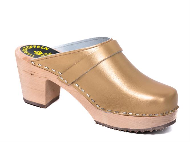 קבקבי עץ זהב מט עקב גבוה טבעי