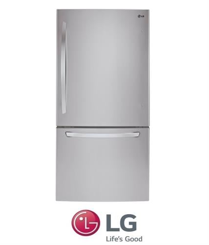 LG מקרר מקפיא תחתון 631 ליטר דגם GM\651RSC נירוסטה