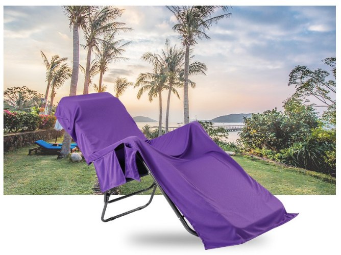 מגבת חוף ענקית מתקפלת לתיק נשיאה