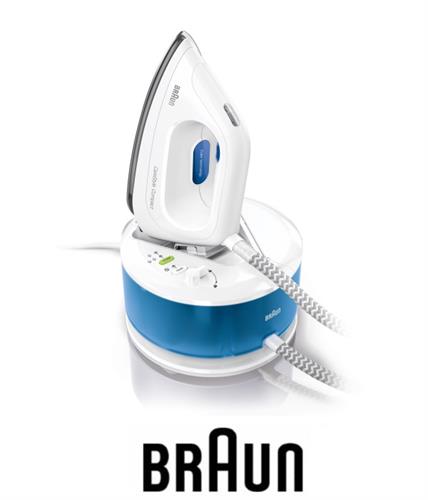 BRAUN מגהץ קיטור מילוי מים רציף דגם IS2043BL