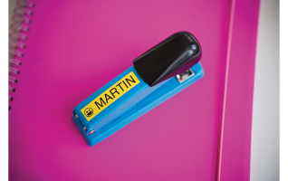 סרט סימון שחור על רקע צהוב Brother TZe641 Labelling Tape Cassette 18mmx8m