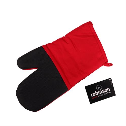 כפפה בד בשילוב סיליקון