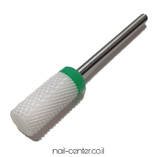 ראש שיוף קרמי - ישר ירוק