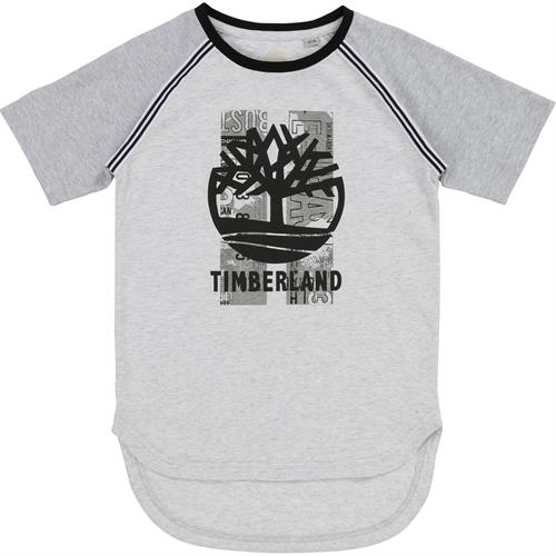 TIMBERLAND GREY PRINT TSHIRT