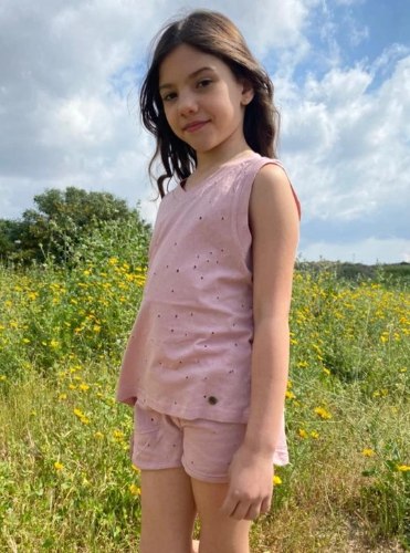 חליפת TULA ורוד