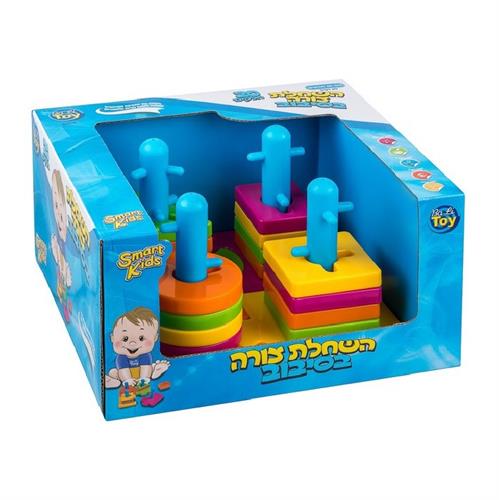 השחלת צורה בסיבוב