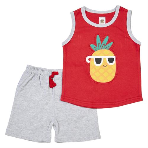 חליפת גופייה אננס אדום