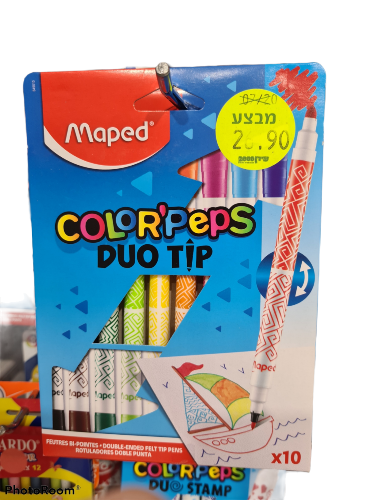 טוש דו צדדי מפד 1/10