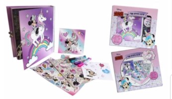 תיבת היצירה שלי פרוזן 2/ לול/ חד קרן/ מיני מאוס