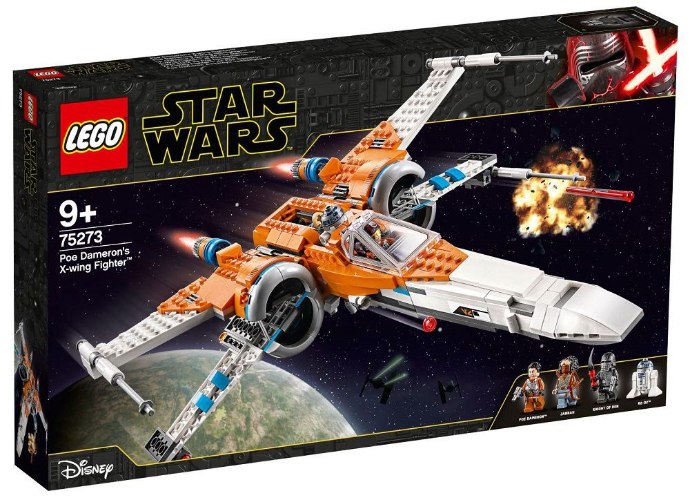 לגו מלחמת הכוכבים 75273 - חללית הקרב של פו דמרון  X-WING
