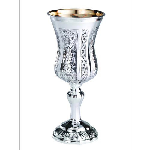 גביע כסף טהור דגם אקסטרה איטלי רקוע