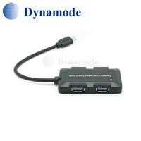 מפצל Type C לחיבור USB 3.0 עם 4 יציאות