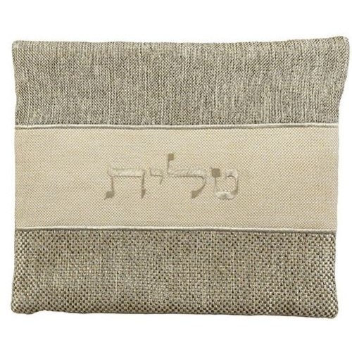 כיסוי לטלית בדים עבים פשתן שחור