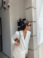 חליפת פוקסי לבן