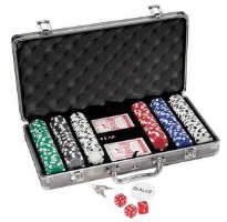 מזוודת פוקר 300 ז'יטונים