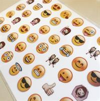 דף טרנספר - סמיילי אימוג'י - ליצירת נשיקות מרנג ומטבעות שוקולד