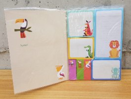 סטיקי נוטס חיות צבעוני