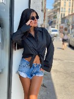 מכופתרת קרפ קשירה