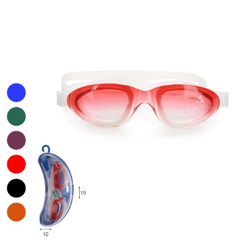 משקפי שחיה מתחלף סיליקון ללא אדים