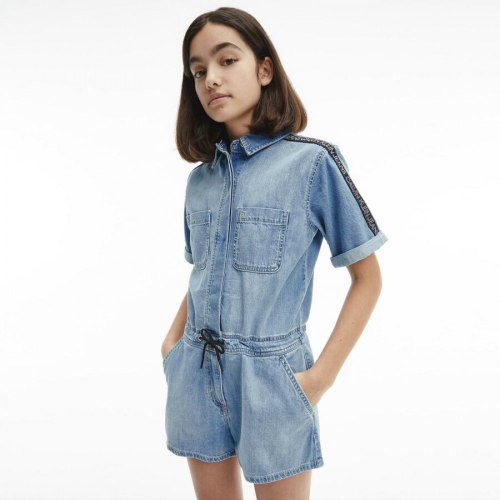 אוברול CK ג'ינס קצר