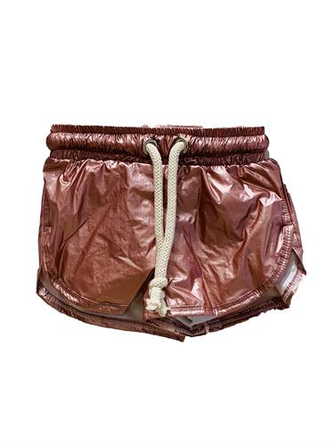 שורט ניילון רוז גולד