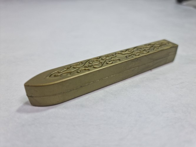 מקל שעווה להחתמה 9 ס"מ - זהב עתיק