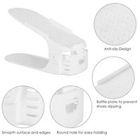 מתלה נעליים להכפלת קיבולת אחסון - 6 יחידות